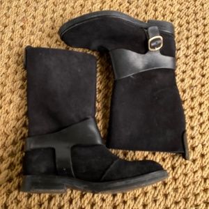 Pedro Garcia black suede boots